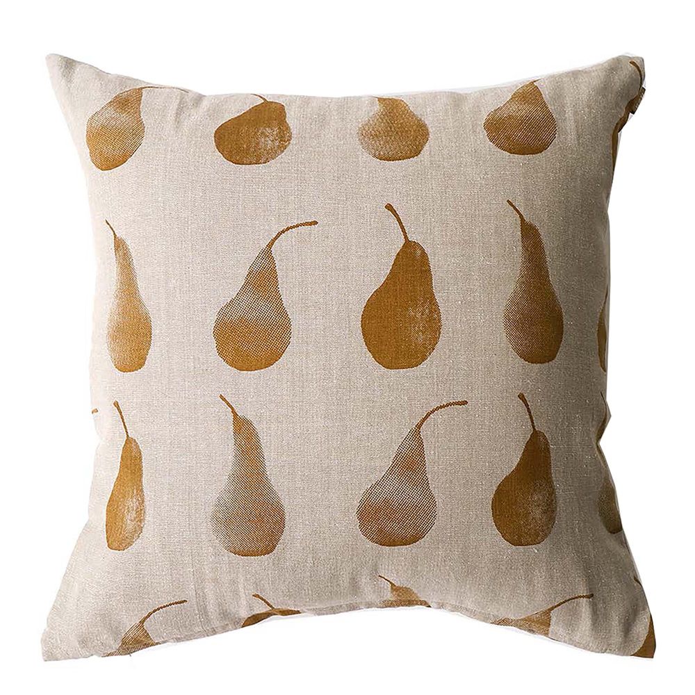 Pear Cushion - Mustard
