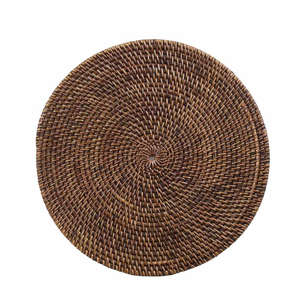 Round Placemat - Brown