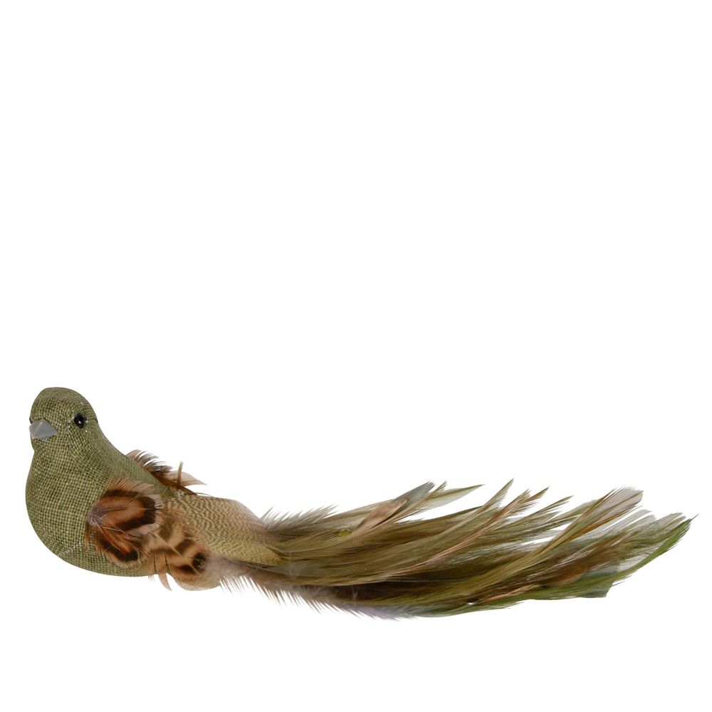 Oliver Green Woodland Bird With Clip