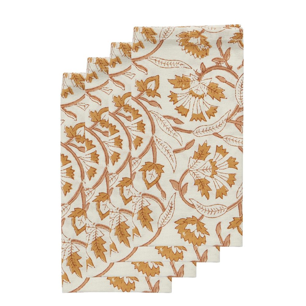 Sorento Floral Cotton Napkin - 4 Pack