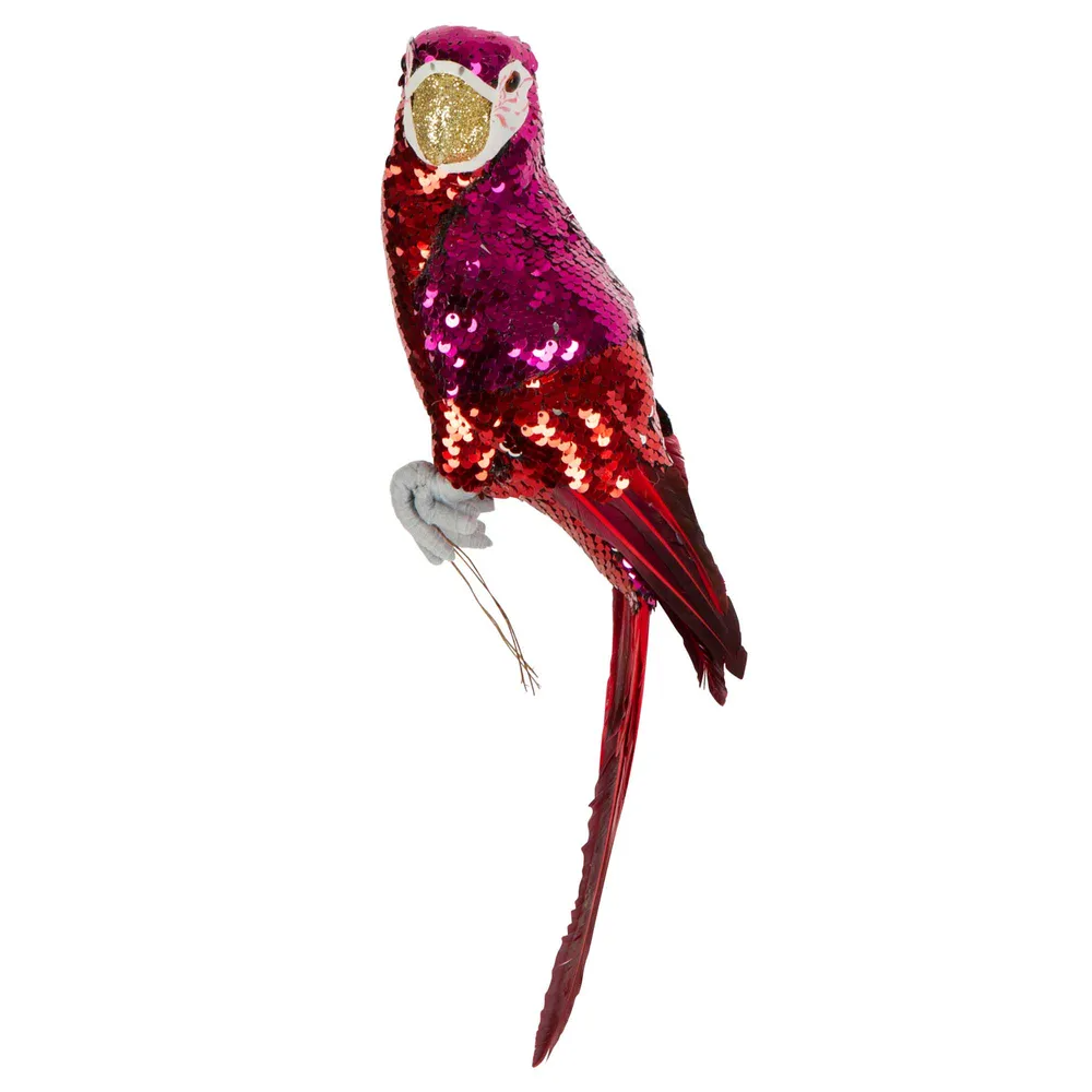 Sandrine Le Pink Glitter Parrot