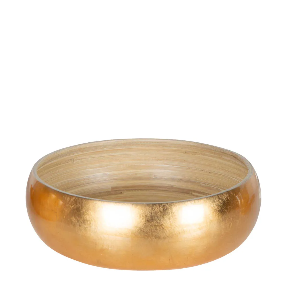 Saison Bamboo Large Bowl - Gold