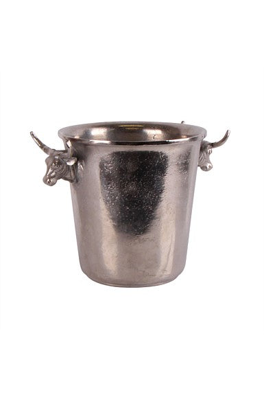 Bull Head Aluminium Ice Bucket