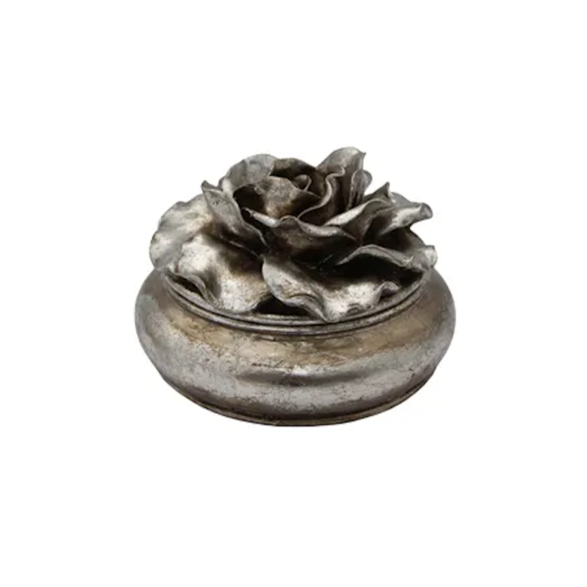 Camelia Round Trinket Box