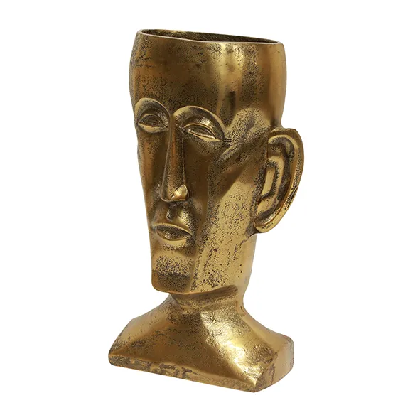 Aluminium Head Vase
