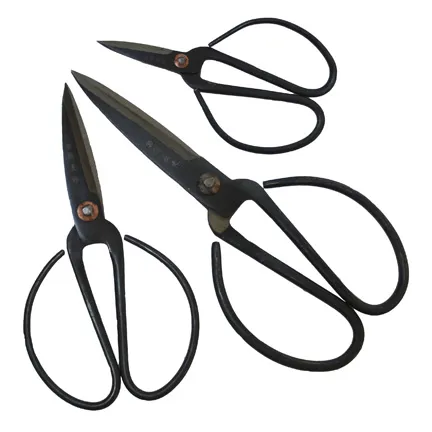 Set 3 Black Herb Scissors