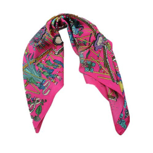 Silk Scarf Square