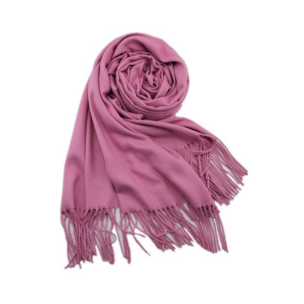 Pink Cashmere Shawl and Wrap