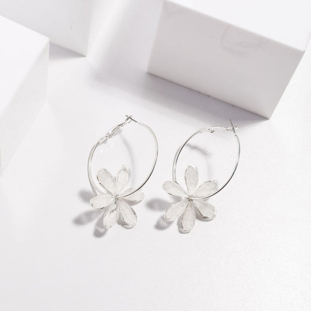 Blooming Earrings - Clear