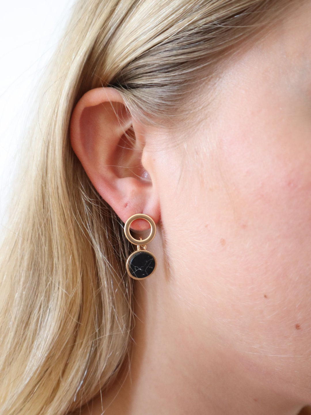 Eva Earrings - Black