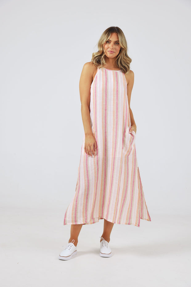 Holiday Cliffside Maxi Dress - Pink Monte Carlo