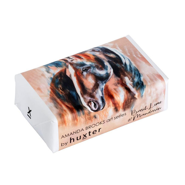 'Whispering Soul Horse' Wrapped Fragranced Soap by Huxter