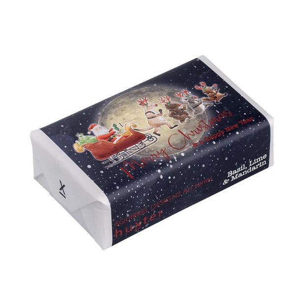 Huxter Santa Sleigh Wrapped Fragranced Soap