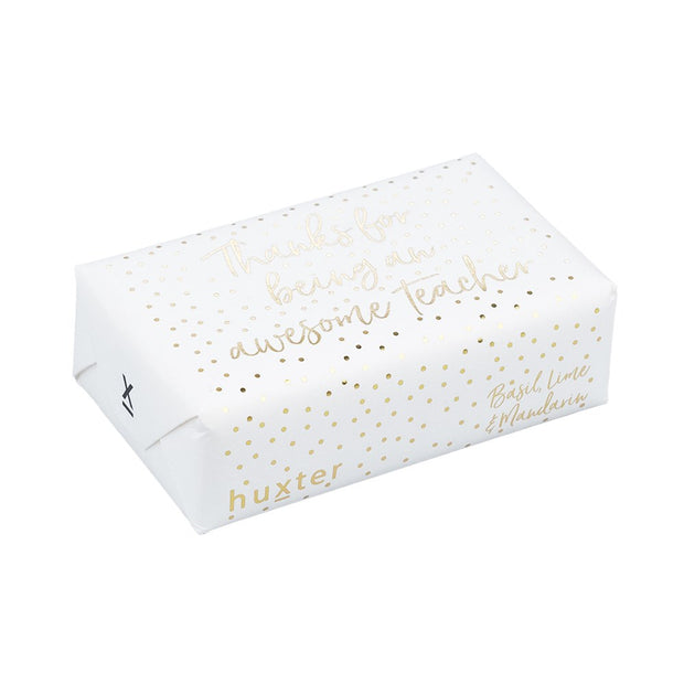 Huxter Awesome Teacher - Wrapped Fragranced Soap