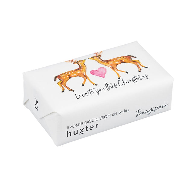 Huxter Love to you this Christmas - Wrapped Fragranced Soap