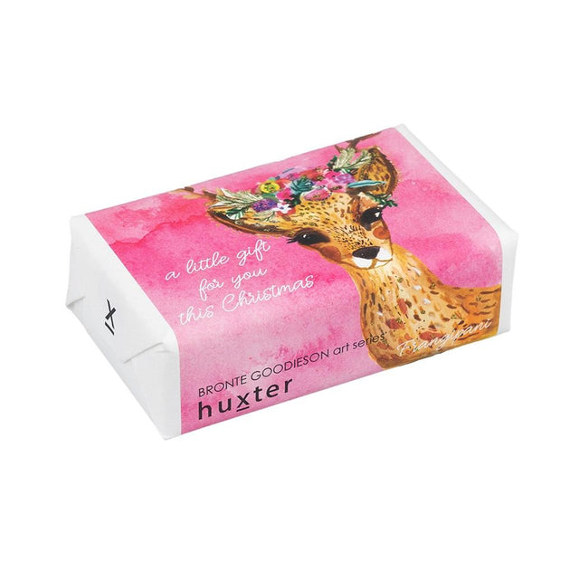 Huxter Bambi Face Christmas - Wrapped Fragranced Soap