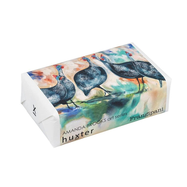 Huxter Guinea Fowls Fossick - Wrapped Fragranced Soap