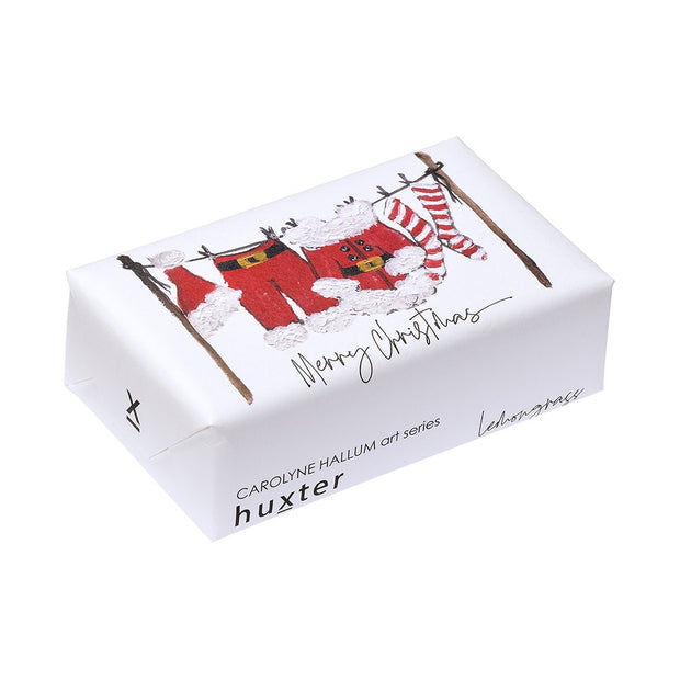 Huxter Santas Laundry - Merry Christmas - Wrapped Fragranced Soap