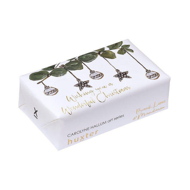 Huxter Ornament Branch - Wonderful Christmas - Wrapped Fragranced Soap