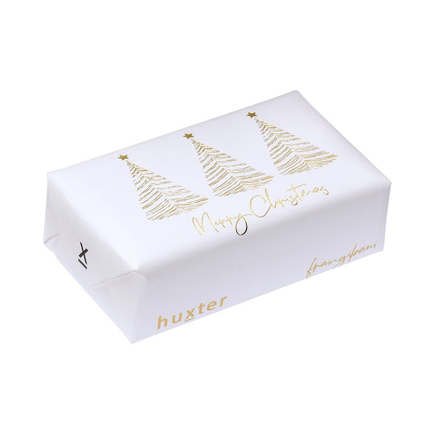 Huxter Gold Xmas Trees - Merry Christmas - Wrapped Fragranced Soap