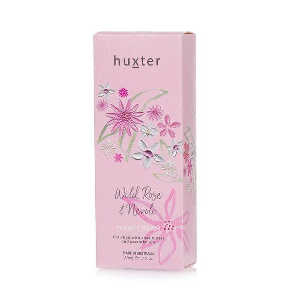 Huxter Hand Cream - Florals - Wild Rose & Neroli 50ml