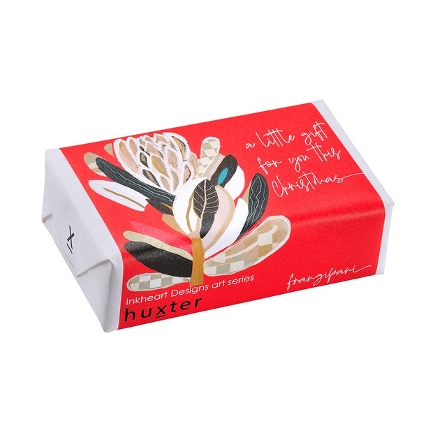 Huxter Red Protea - A Little Gift Christmas Wrapped Fragranced Soap