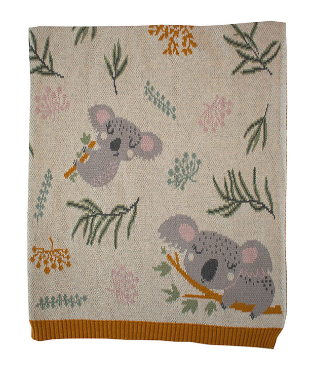 Kimberley Koala Baby Blanket