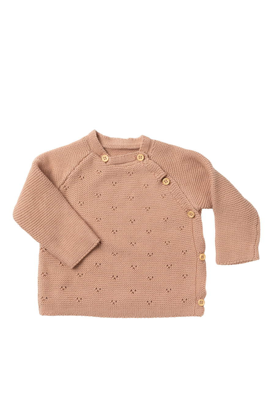 Vintage Knit - Blush - 6-12 Months