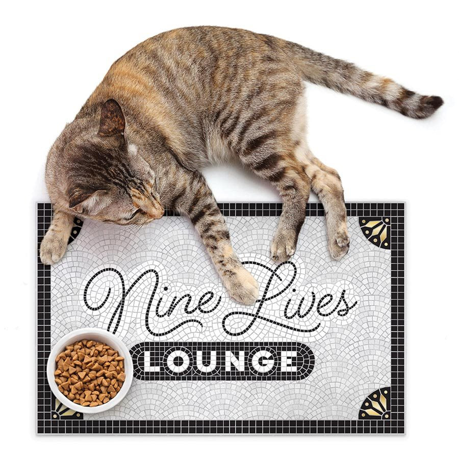 Howligans Pet Placemat - Nine Lives