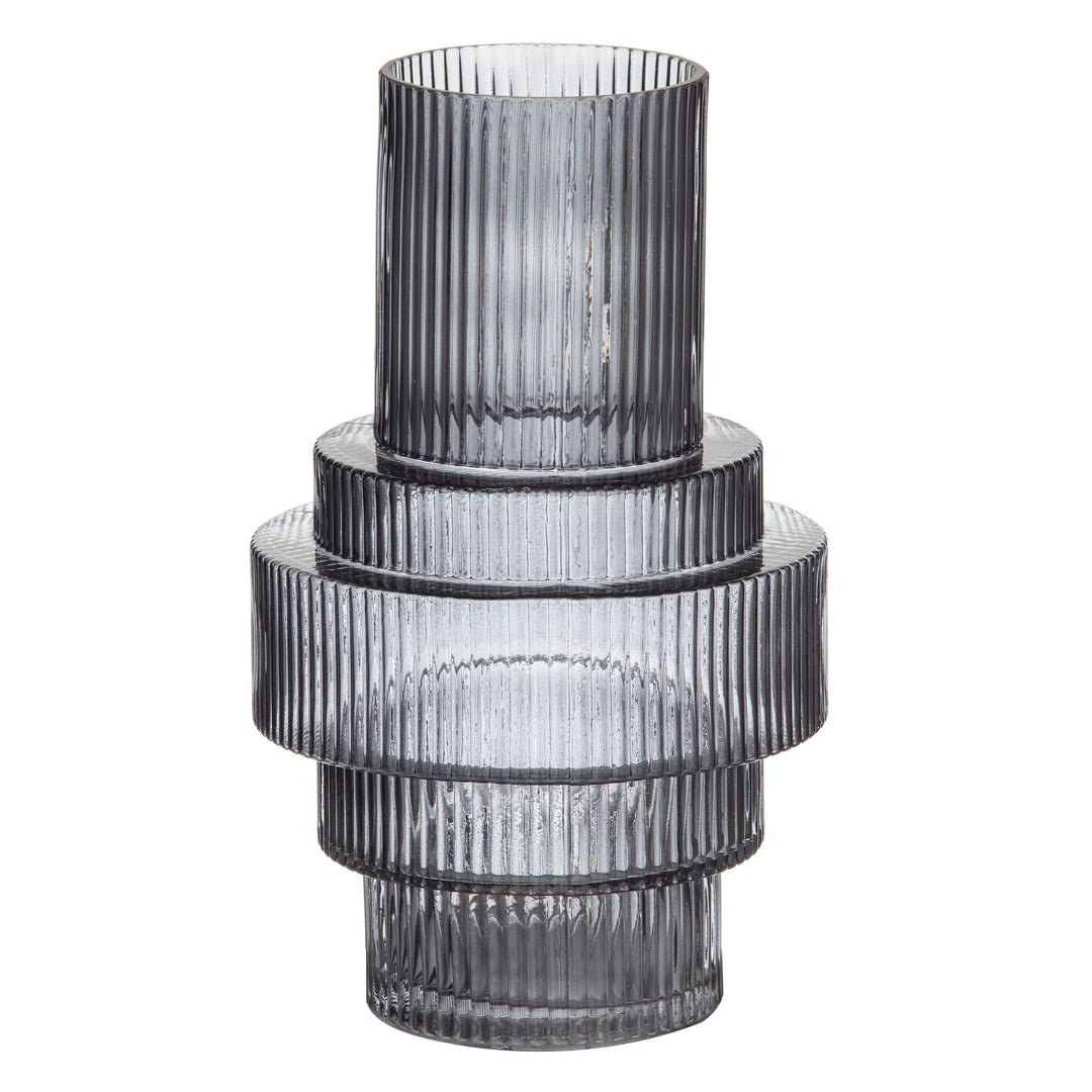 Amalfi Aidy Vase - Smokey Grey Tall