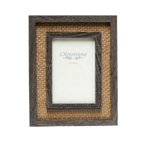 Natural Lattice Photo Frame 10cm x 15cm