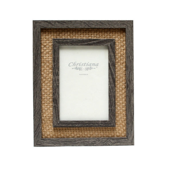 Natural Lattice Photo Frame 13cm x 18cm