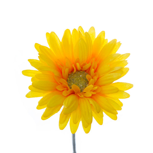 Gerbera Aztec Bright Yellow 54cm