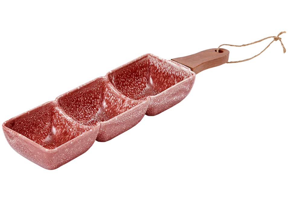 Red Graze 3 Part Serve Stick by Ladelle