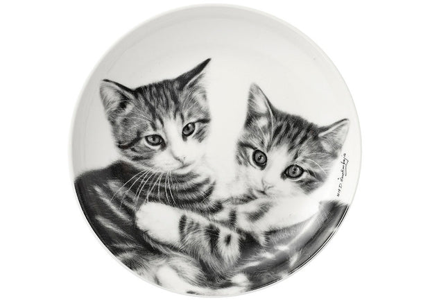 Ashdene Feline Friends Cuddling Kittens Trinket Dish