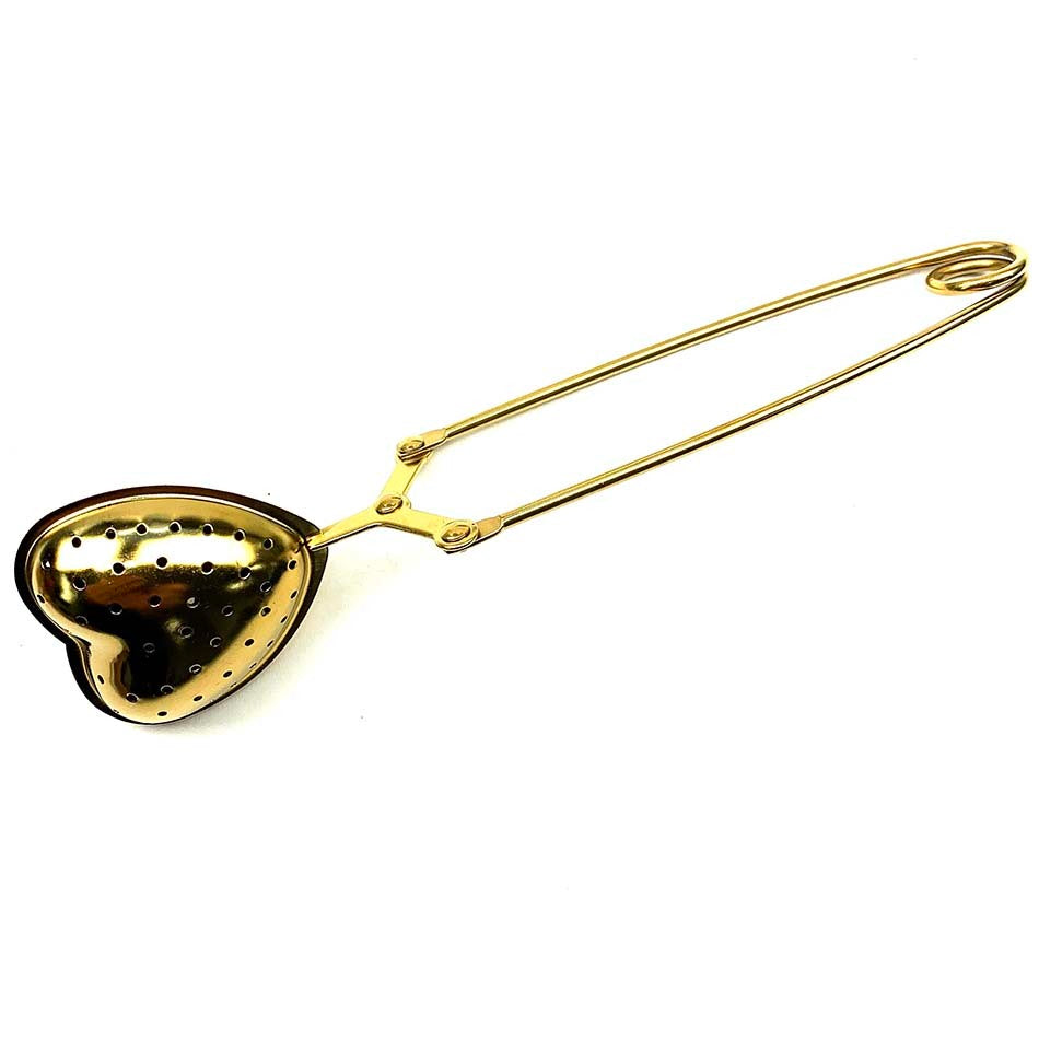 Gold Heart Tea Infuser