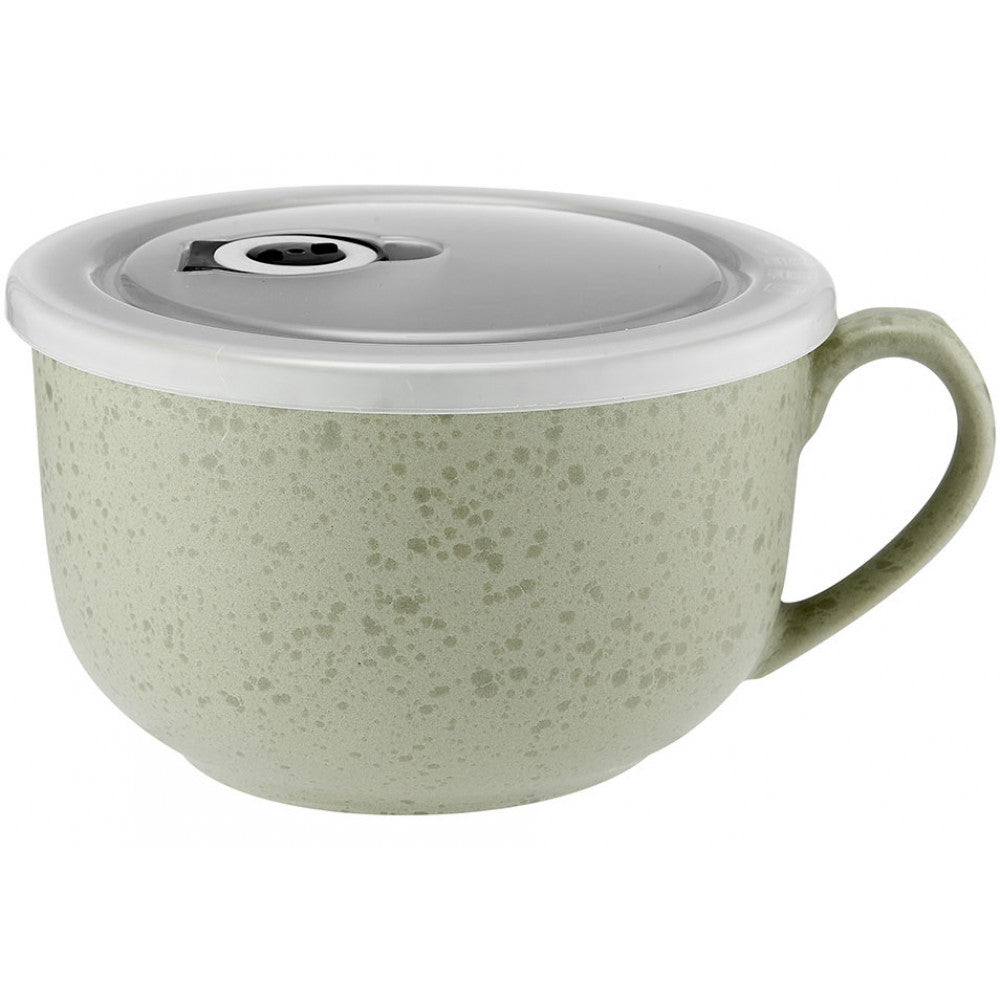 Reactive Eggshell Microwave Mug