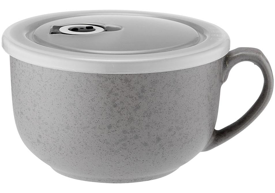 Reactive Grey Microwave Mug