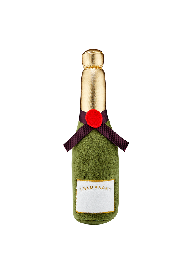 Rover Champagne Plush Toy
