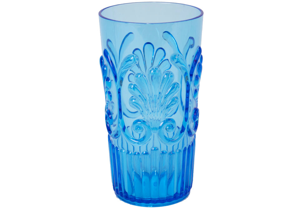 Lola Navy Wine Glass