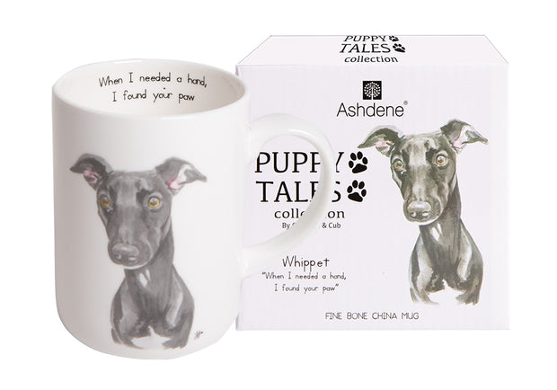 Ashdene Puppy Tales Whippet Mug