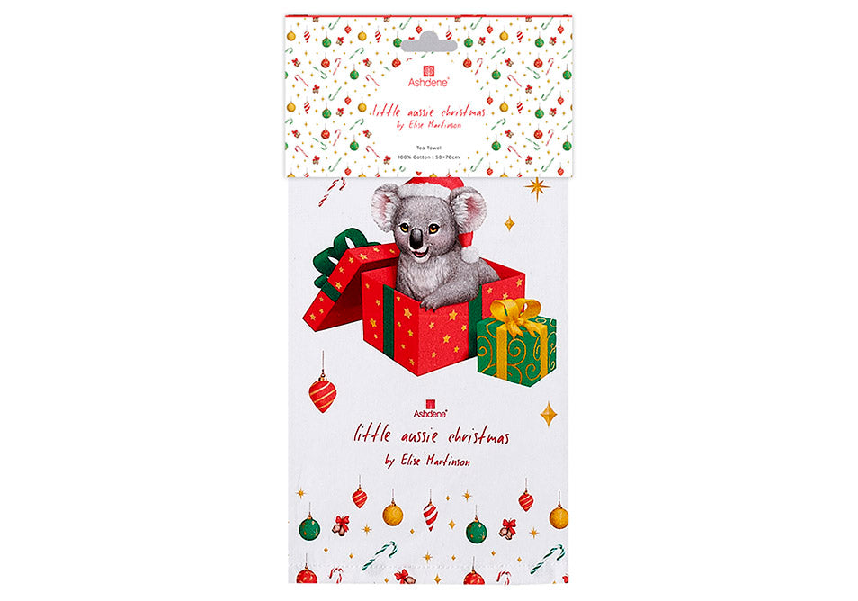 Ashdene Little Aussie Christmas Kitchen Towel