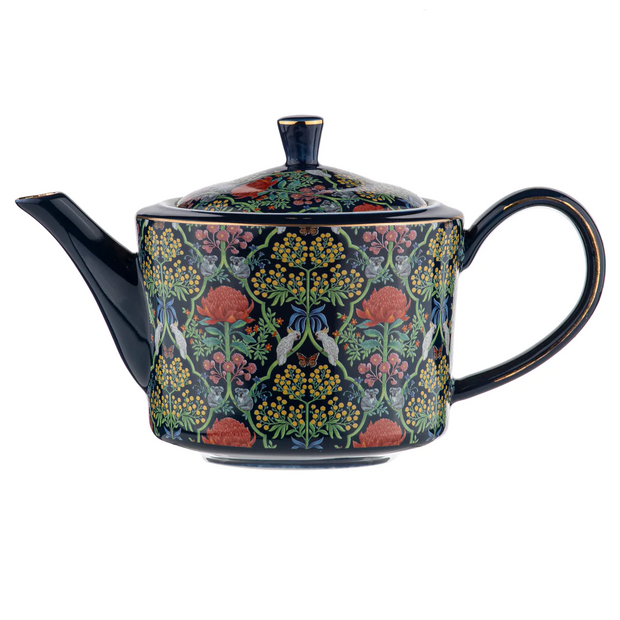 Ashdene Matilda Navy Infuser Teapot