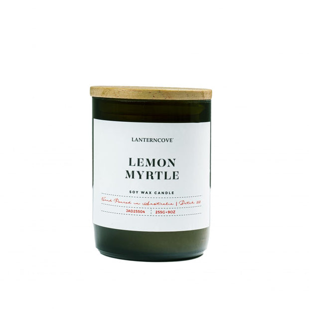 Jade Soy Wax Candle - Lemon Myrtle