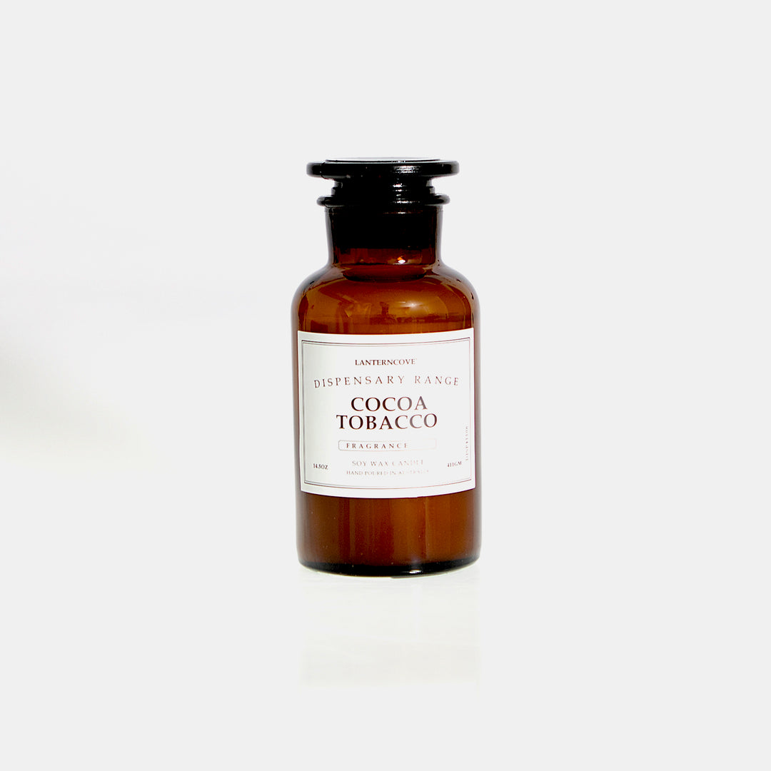Dispensary 14.5oz Soy Wax Candle - Cocoa Tobacco