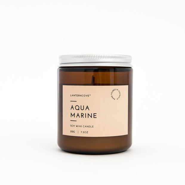 Glo 7.5 oz Soy Wax Candle – Aqua Marine