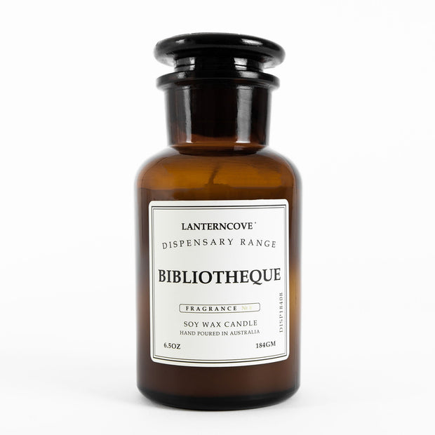 Dispensary 6.5oz Soy Wax Candle - Bibliotheque