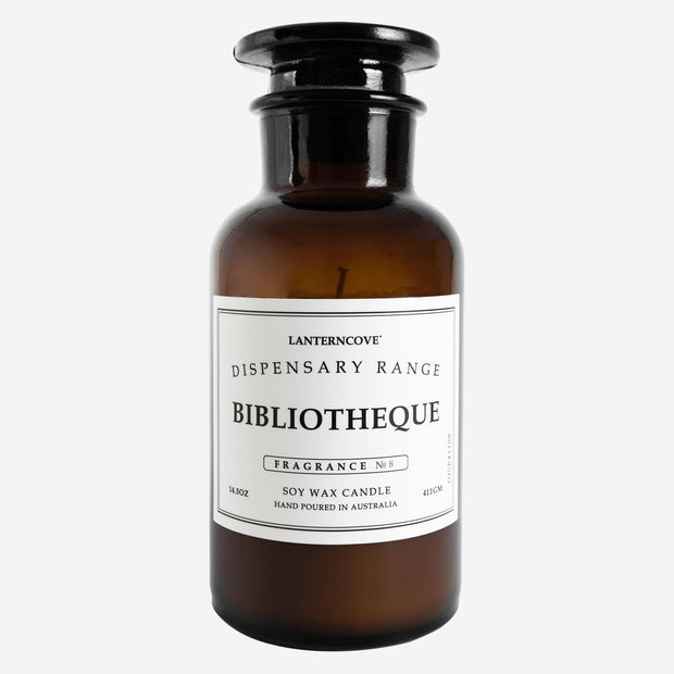 Dispensary 14.5oz Soy Wax Candle - Bibliotheque