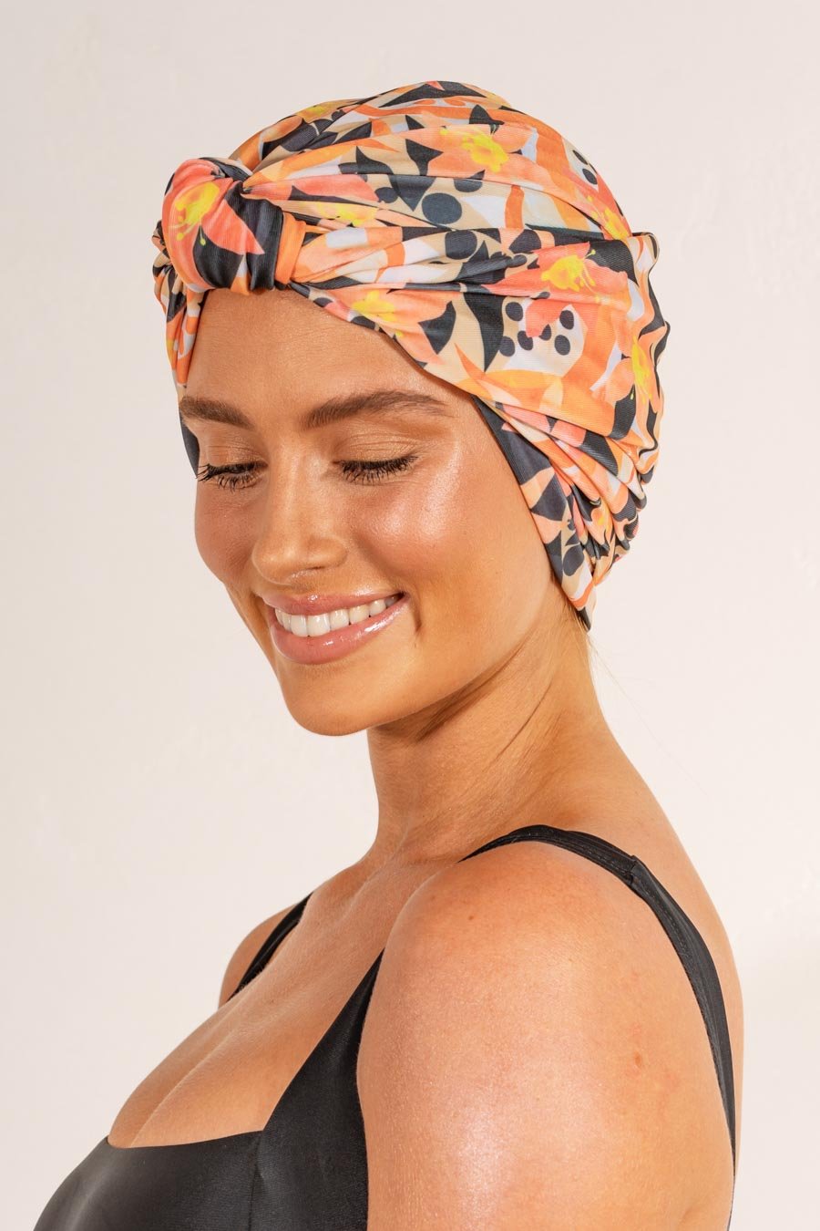 Dahlia Shower Cap - Sunkissed Lily