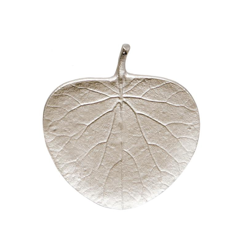 Gum Leaf Silver Ornament Dish by Madras Link Homewares
